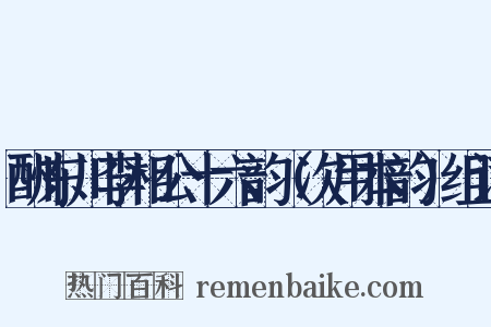 酬东川李相公十六韵（次用本韵）组词是什么意思的图片